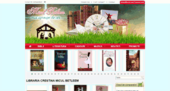 Desktop Screenshot of miculbetleem.ro